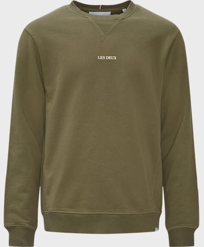 Les Deux Sweatshirts LENS LDM200046 Army